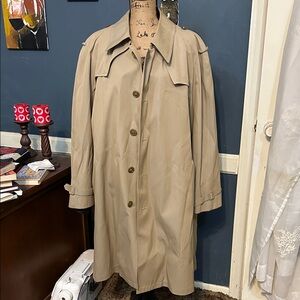 London Fog Black Faux Fur Coat